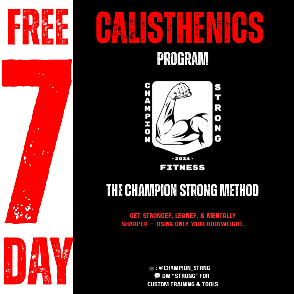 Free 7 day Calisthenics program